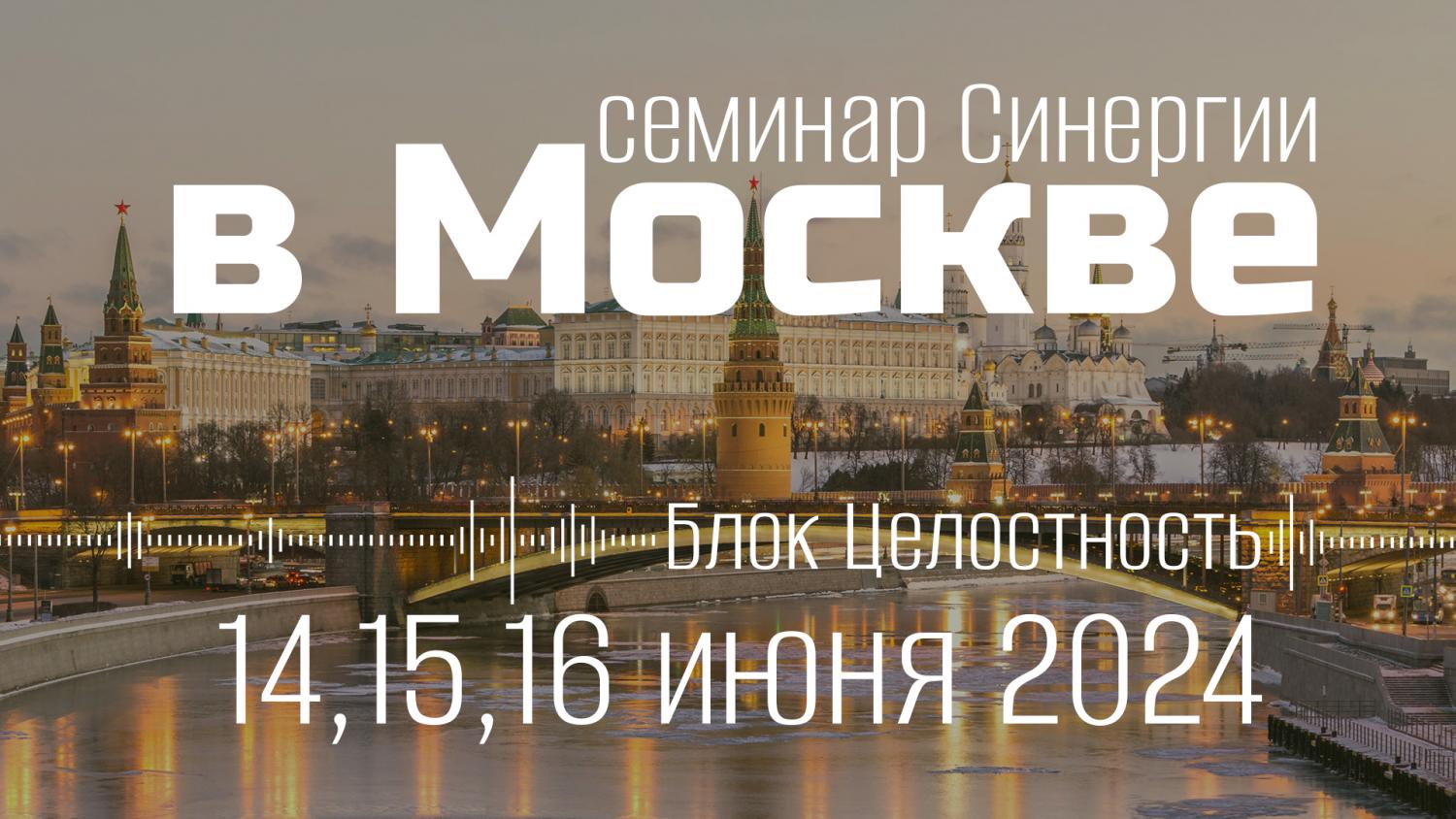 14-16 июня 2024г Целостность - семинар Дмитрия Воеводина в Москве